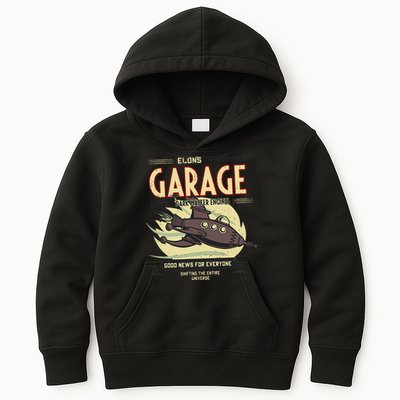 Elon Musk Fan Kids Hoodie