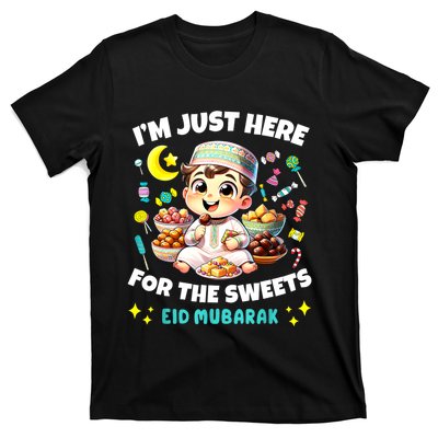 Eid Mubarak Funny Happy Eid Al Fitr Eid Al Adha Sweets T-Shirt