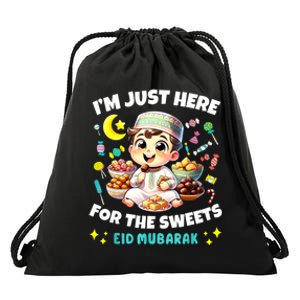 Eid Mubarak Funny Happy Eid Al Fitr Eid Al Adha Sweets Drawstring Bag