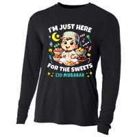 Eid Mubarak Funny Happy Eid Al Fitr Eid Al Adha Sweets Cooling Performance Long Sleeve Crew