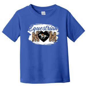 Equestrian Mom Game Day Outfit Funny Mother's Day For Mom Gift Toddler T-Shirt