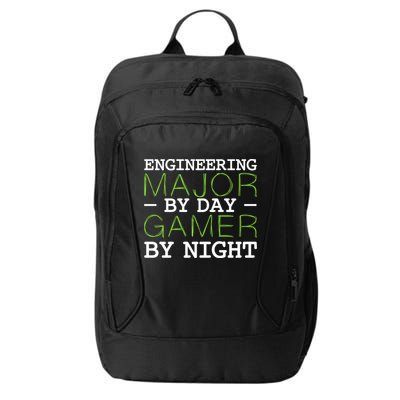 Engineering Major Gamer Night Student Gaming Engineer Gift City Backpack
