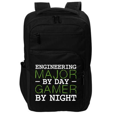 Engineering Major Gamer Night Student Gaming Engineer Gift Impact Tech Backpack