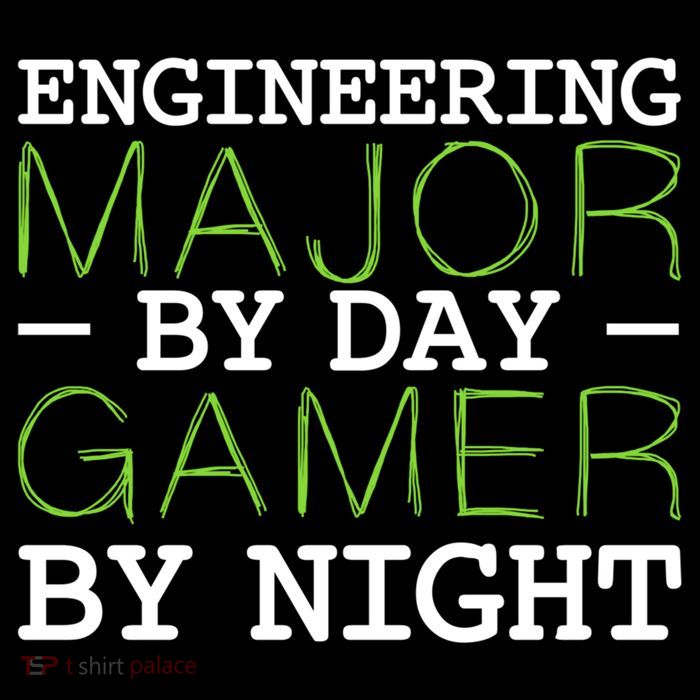 Engineering Major Gamer Night Student Gaming Engineer Gift Sustainable Bucket Hat