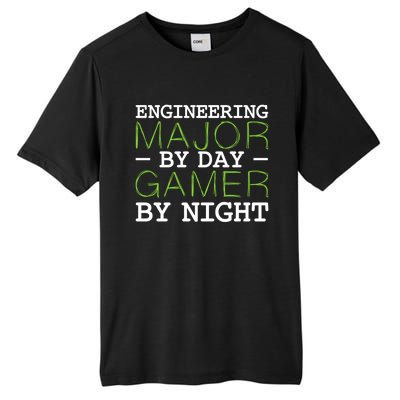 Engineering Major Gamer Night Student Gaming Engineer Gift Tall Fusion ChromaSoft Performance T-Shirt