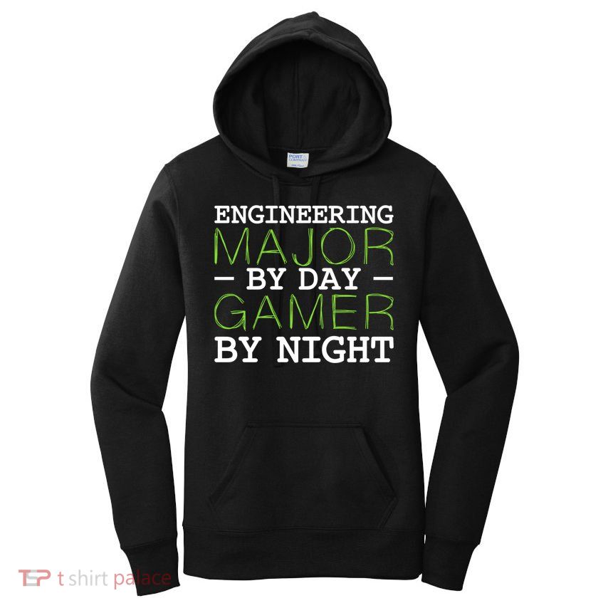 Engineering Major Gamer Night Student Gaming Engineer Gift Women's Pullover Hoodie