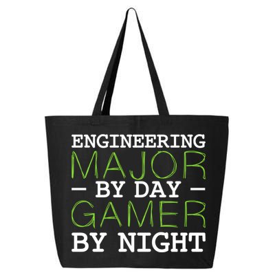 Engineering Major Gamer Night Student Gaming Engineer Gift 25L Jumbo Tote