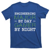 Engineering Major Gamer Night Student Gaming Engineer Gift T-Shirt