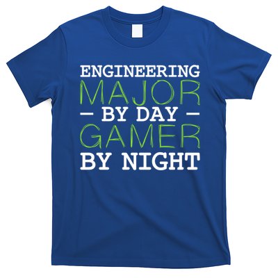 Engineering Major Gamer Night Student Gaming Engineer Gift T-Shirt