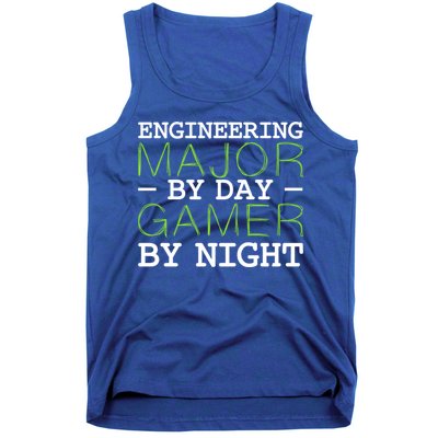 Engineering Major Gamer Night Student Gaming Engineer Gift Tank Top