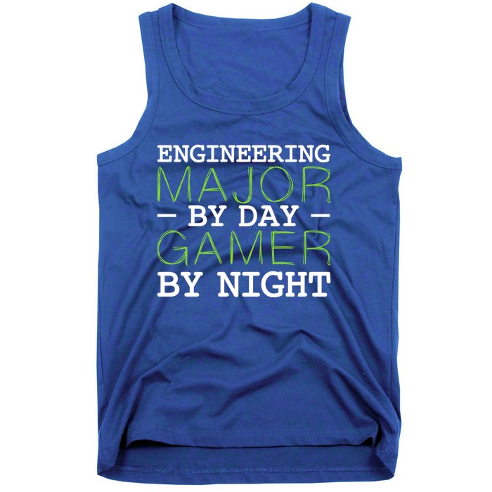 Engineering Major Gamer Night Student Gaming Engineer Gift Tank Top