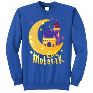 Eid Mubarak Gift Eid Al Fitr Islamic Holidays Celebration Great Gift Tall Sweatshirt