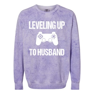 Engaget Meaningful Gift For Groom Video Game Lovers Colorblast Crewneck Sweatshirt