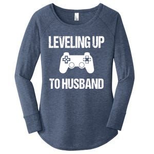 Engaget Meaningful Gift For Groom Video Game Lovers Women's Perfect Tri Tunic Long Sleeve Shirt