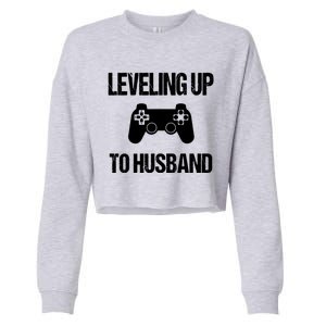 Engaget Meaningful Gift For Groom Video Game Lovers Cropped Pullover Crew