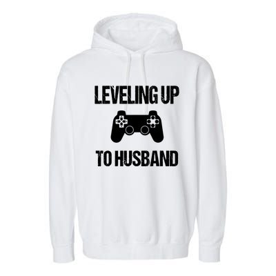 Engaget Meaningful Gift For Groom Video Game Lovers Garment-Dyed Fleece Hoodie