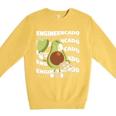 Engineercado Meaningful Gift Mechanical Civil Engineer Funny Engineering Gift Premium Crewneck Sweatshirt