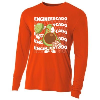 Engineercado Meaningful Gift Mechanical Civil Engineer Funny Engineering Gift Cooling Performance Long Sleeve Crew