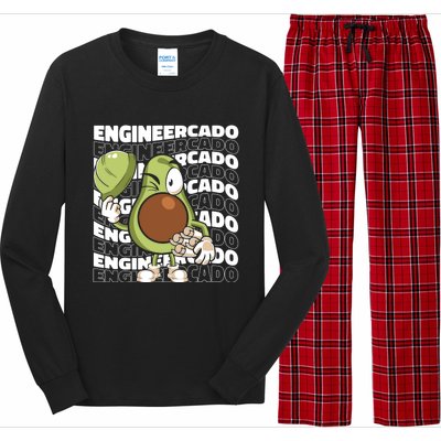 Engineercado Meaningful Gift Mechanical Civil Engineer Funny Engineering Gift Long Sleeve Pajama Set