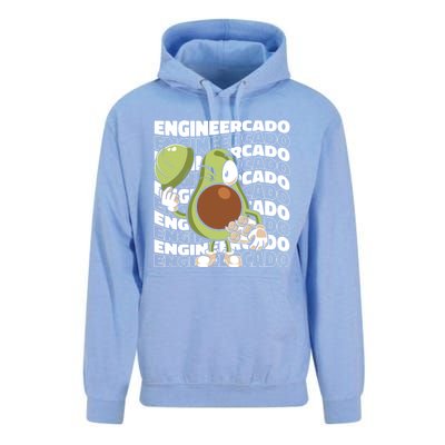 Engineercado Meaningful Gift Mechanical Civil Engineer Funny Engineering Gift Unisex Surf Hoodie