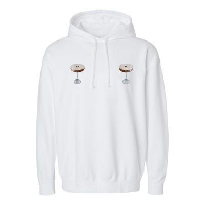 Espresso Martini Graphic Garment-Dyed Fleece Hoodie