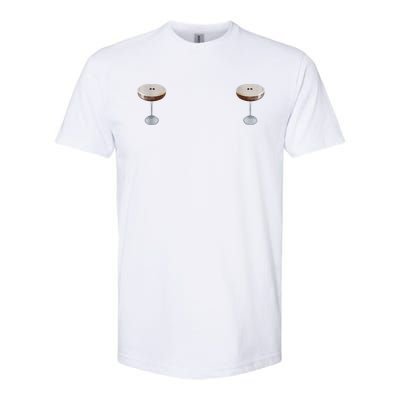 Espresso Martini Graphic Softstyle® CVC T-Shirt