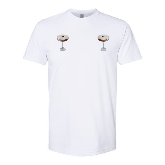 Espresso Martini Graphic Softstyle CVC T-Shirt