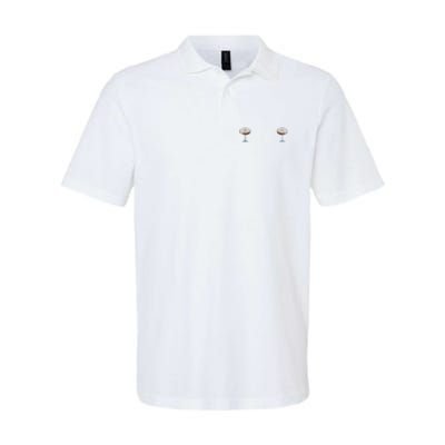 Espresso Martini Graphic Softstyle Adult Sport Polo