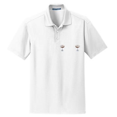 Espresso Martini Graphic Dry Zone Grid Polo