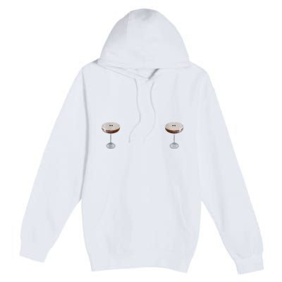 Espresso Martini Graphic Premium Pullover Hoodie