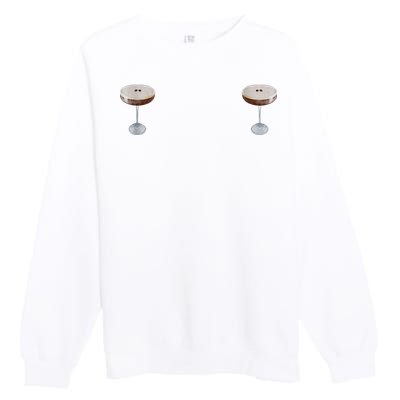 Espresso Martini Graphic Premium Crewneck Sweatshirt