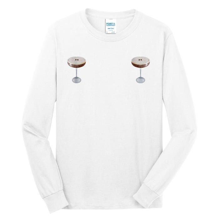 Espresso Martini Graphic Tall Long Sleeve T-Shirt