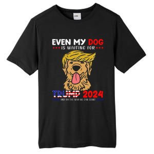 Even My Golden-Retriever Dog Is Waiting For Trump 2024 Tee Tall Fusion ChromaSoft Performance T-Shirt