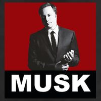 Elon Musk Gift 7 Panel Mesh Trucker Snapback Hat