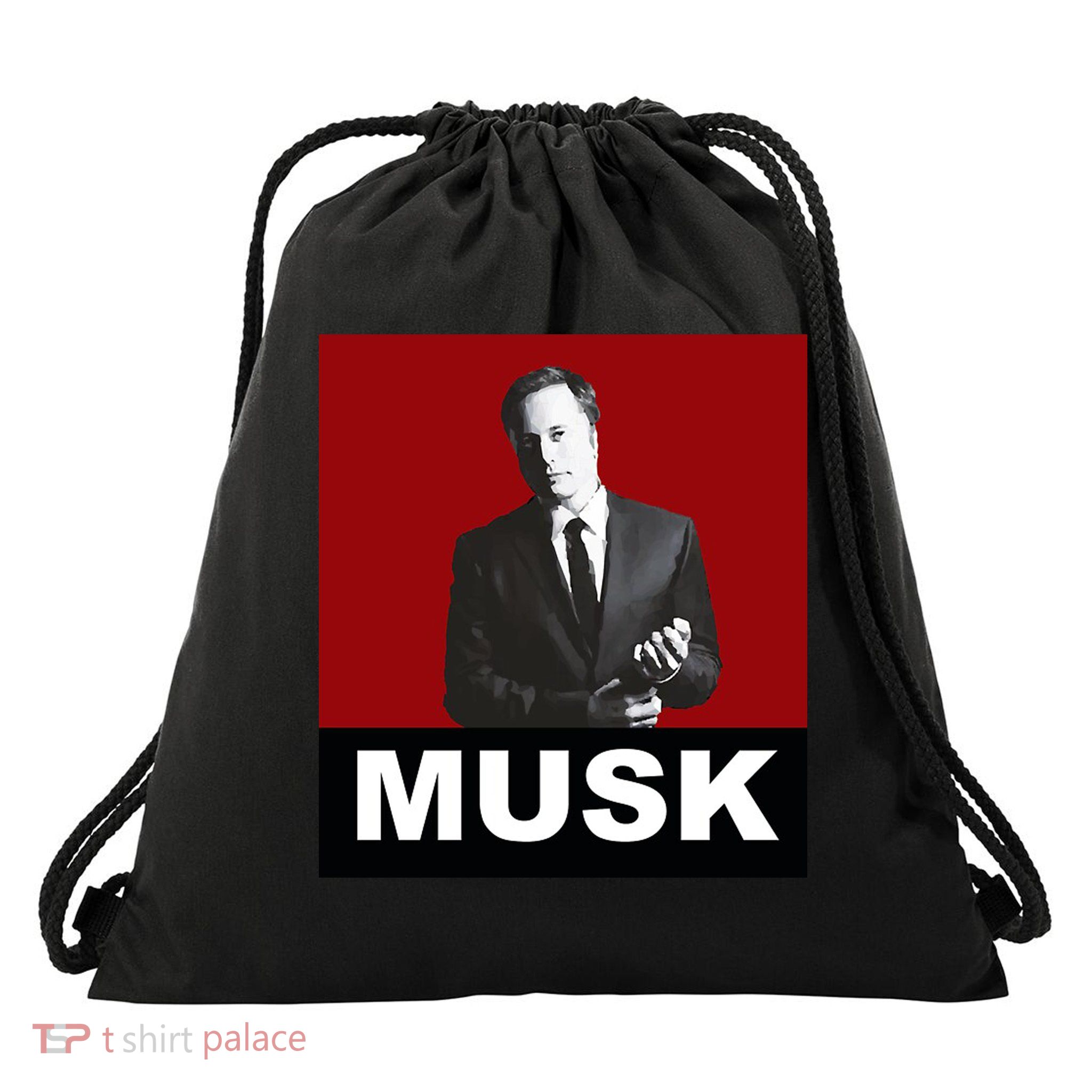 Elon Musk Gift Drawstring Bag