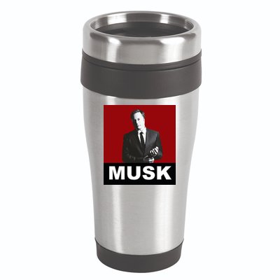 Elon Musk Gift 16oz Travel Tumbler