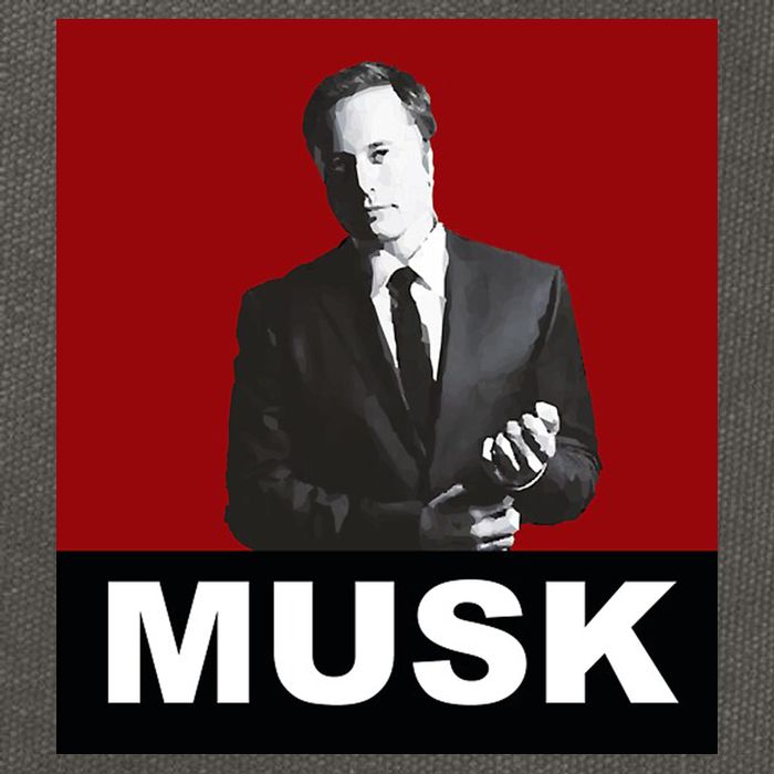 Elon Musk Gift Cotton Canvas Backpack