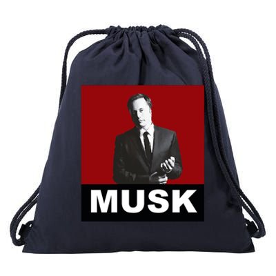 Elon Musk Gift Drawstring Bag