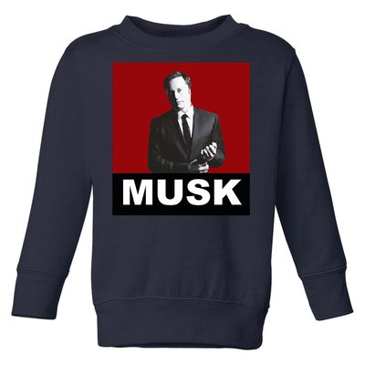 Elon Musk Gift Toddler Sweatshirt