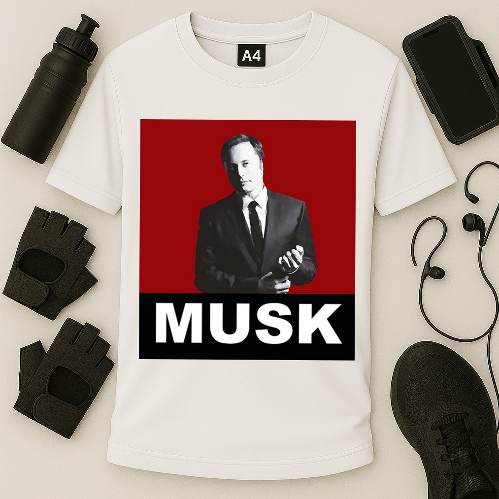 Elon Musk Gift Cooling Performance Crew T-Shirt