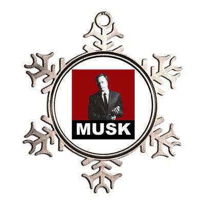 Elon Musk Gift Metallic Star Ornament