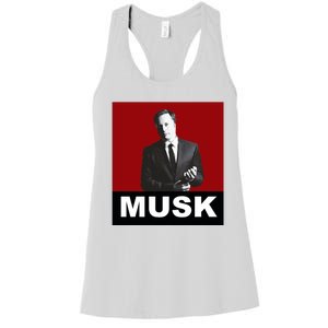 Elon Musk Gift Women's Racerback Tank