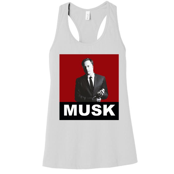 Elon Musk Gift Women's Racerback Tank