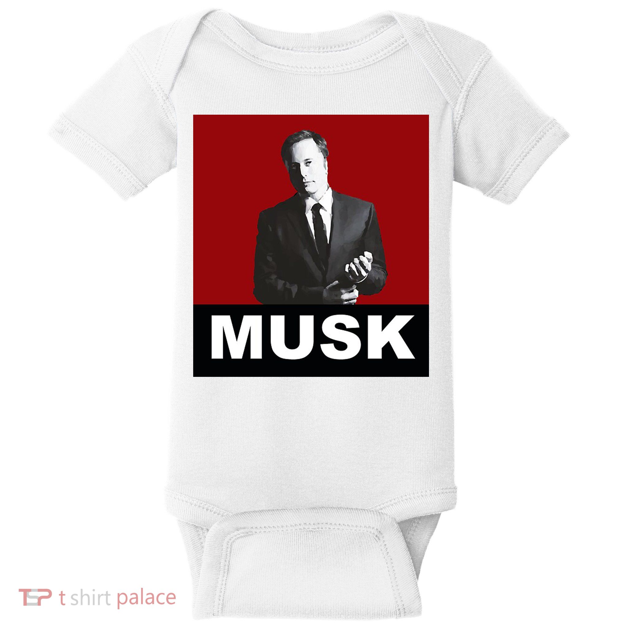 Elon Musk Gift Baby Bodysuit