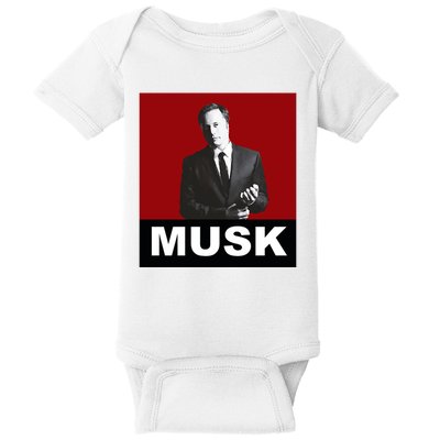 Elon Musk Gift Baby Bodysuit