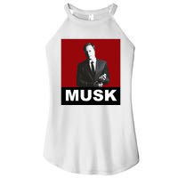 Elon Musk Gift Women's Perfect Tri Rocker Tank