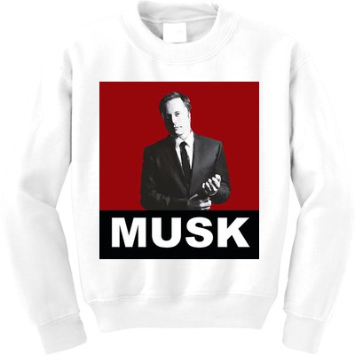Elon Musk Gift Kids Sweatshirt