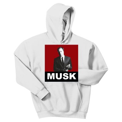 Elon Musk Gift Kids Hoodie