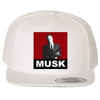 Elon Musk Gift Wool Snapback Cap