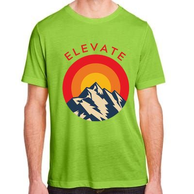 Elevate Mountains Gift Adult ChromaSoft Performance T-Shirt